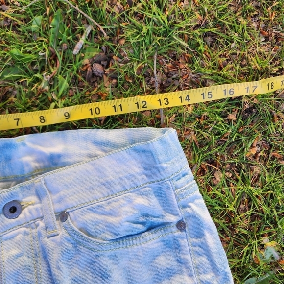 Dondup Dionis Jeans Made In Italy Bleached Stretch Pants Woman 26x33 Embroidered - Picture 11 of 12